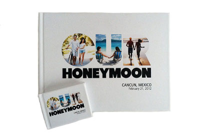 Honeymoon photo book ideas