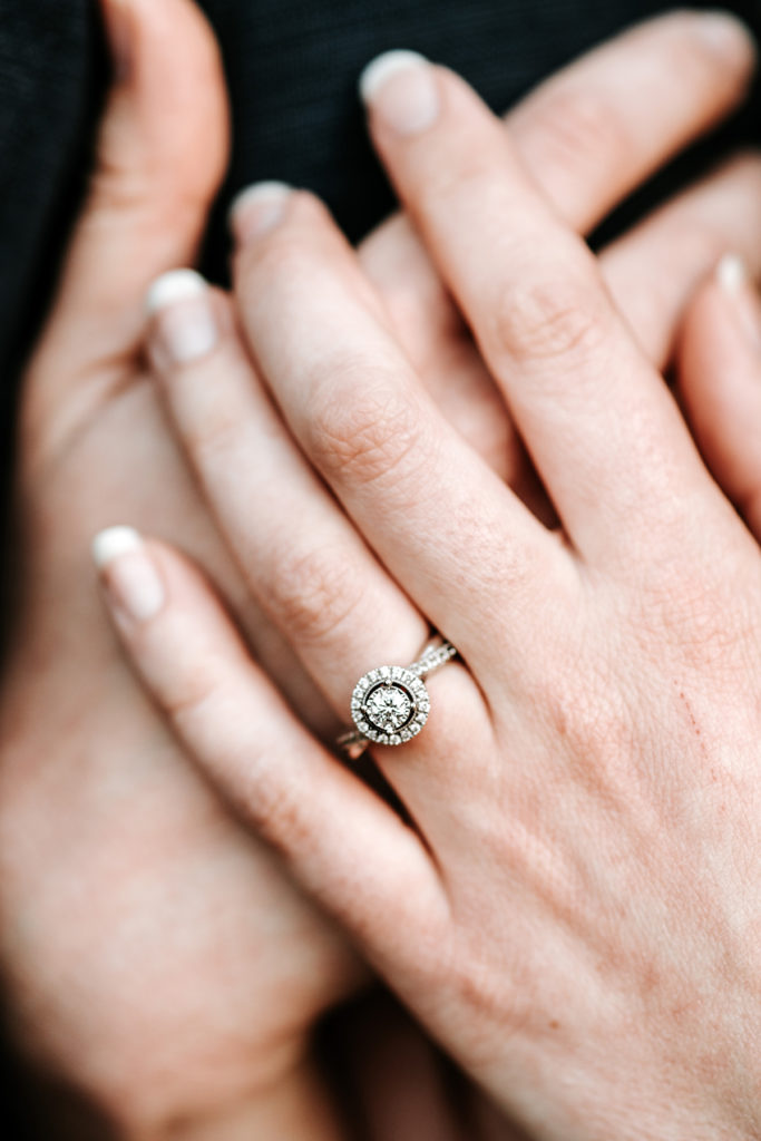 Engagement ring photography 