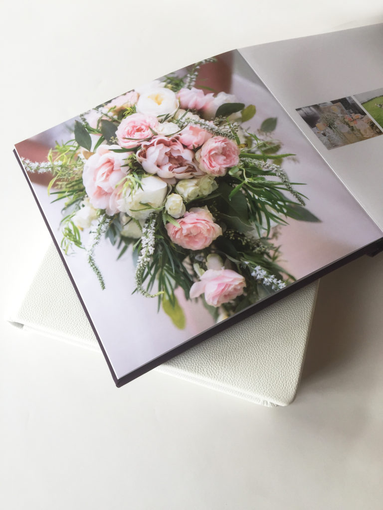 Layflat wedding album design software and printing