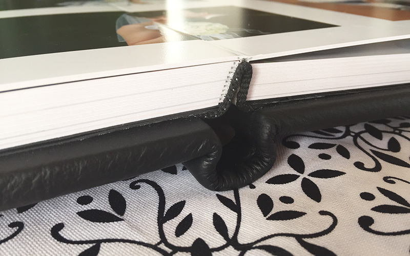 Flush Mount wedding photo book