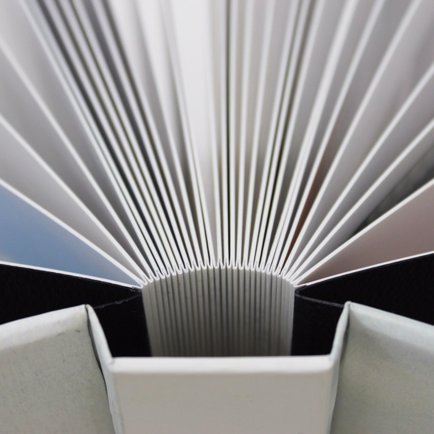 Quality book binding with layflat pages make it easy for your guest to leave their well wishes.