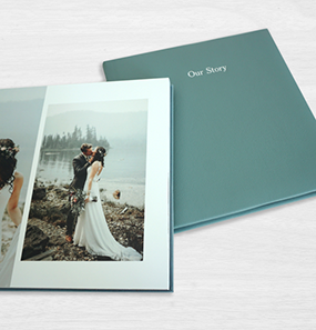 PERSONALISED ALBUM WITH HARD BACKED COVERS ANNIVERSARY GUEST BOOK WEDDING 